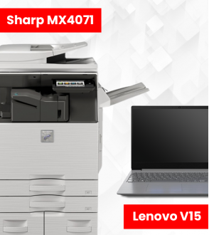 Zestaw Sharp X Lenovo | MX-4071 & V15